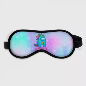 Buy among us sleep mask rainbow unicorn - product collection