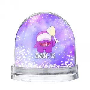 Buy snow globe among us imposter purple - product collection