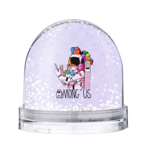 Buy spaceman snow globe among us crewmates - product collection
