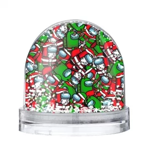 Buy snow globe santa imposter among us - product collection