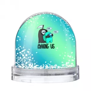 Buy snow globe among us death behind cyan - product collection