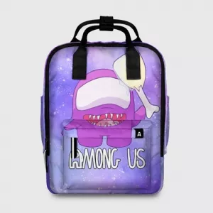 Buy women's backpack among us imposter purple - product collection