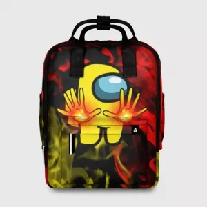 Buy fire mage women's backpack among us flames - product collection