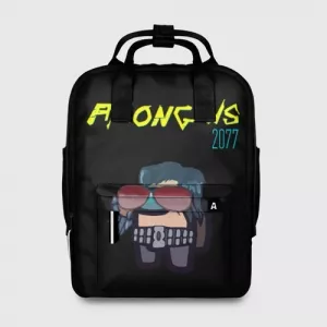 Buy women's backpack among us x cyberpunk 2077 - product collection