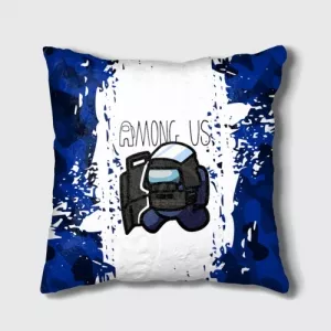 Buy cushion swat among us white blue pillow - product collection