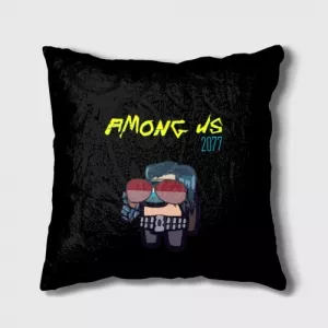Buy cushion among us x cyberpunk 2077 pillow - product collection