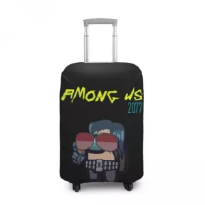 Buy suitcase cover among us x cyberpunk 2077 - product collection