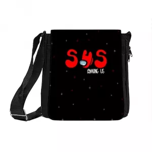 Buy shoulder bag among us sus red imposter black - product collection