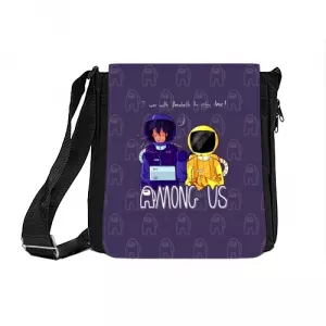 Buy shoulder bag mates among us purple - product collection