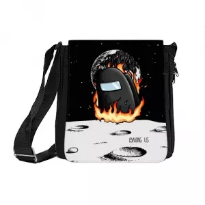 Buy black shoulder bag among us fire - product collection