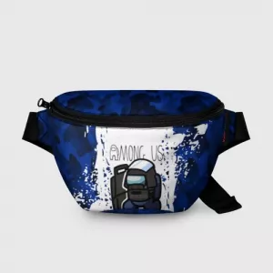 Bum bag Swat Among Us White blue Idolstore - Merchandise and Collectibles Merchandise, Toys and Collectibles 2