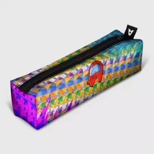 Buy pencil case among us pattern colored - product collection