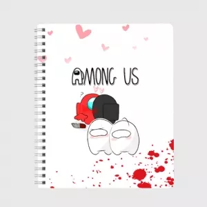 Buy among us exercise book love killed - product collection