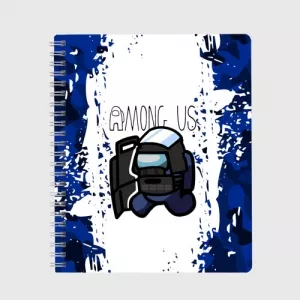 Buy exercise book swat among us white blue - product collection