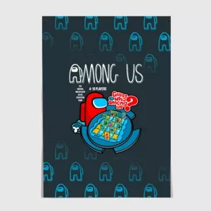 Buy among us poster guess who board game size a3 297 mm x 420 mm - product collection