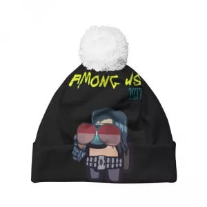 Pom pom beanie Among Us X Cyberpunk 2077 Idolstore - Merchandise and Collectibles Merchandise, Toys and Collectibles 2