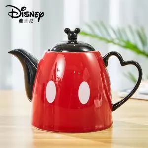 Buy mickey mouse teapot costumer red black tea kettle - product collection